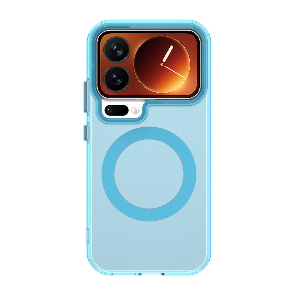 Applicable To Xiaomi 17ProMax Candy Magnetic Mobile Phone Case Xiaomi 15Pro Matte Xiaomi 14TPro Protective Case
