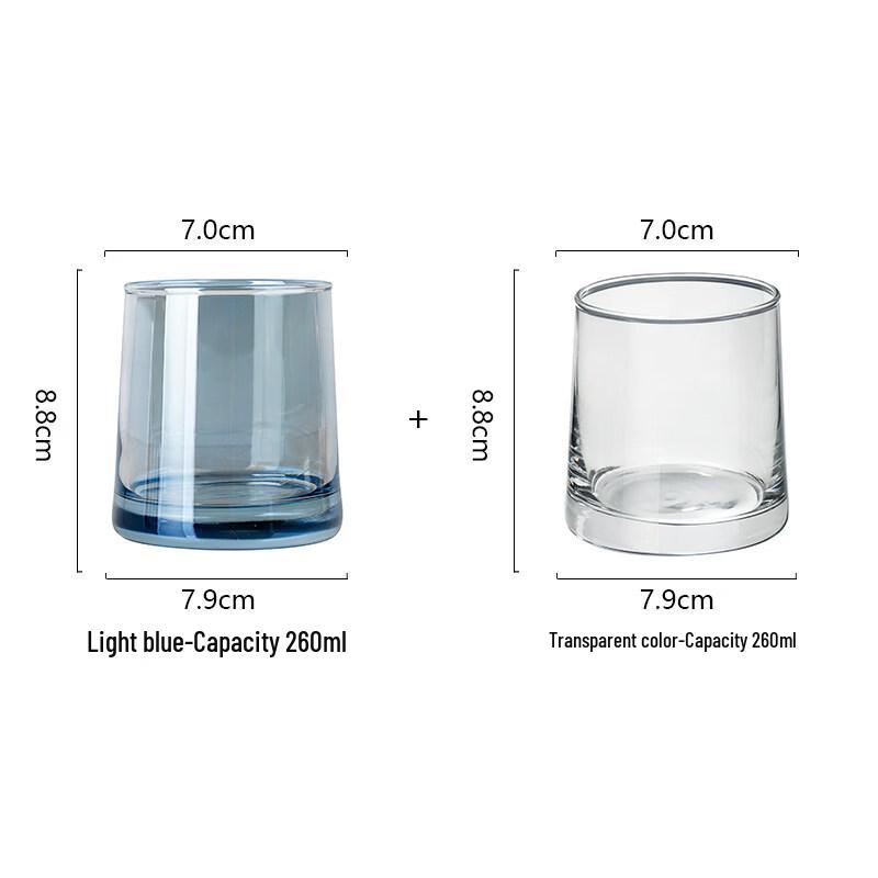 Thickened Glass Mouthwash Cup