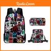 Doors Character Print Lightweight Kids School Bag For Kids Elementary