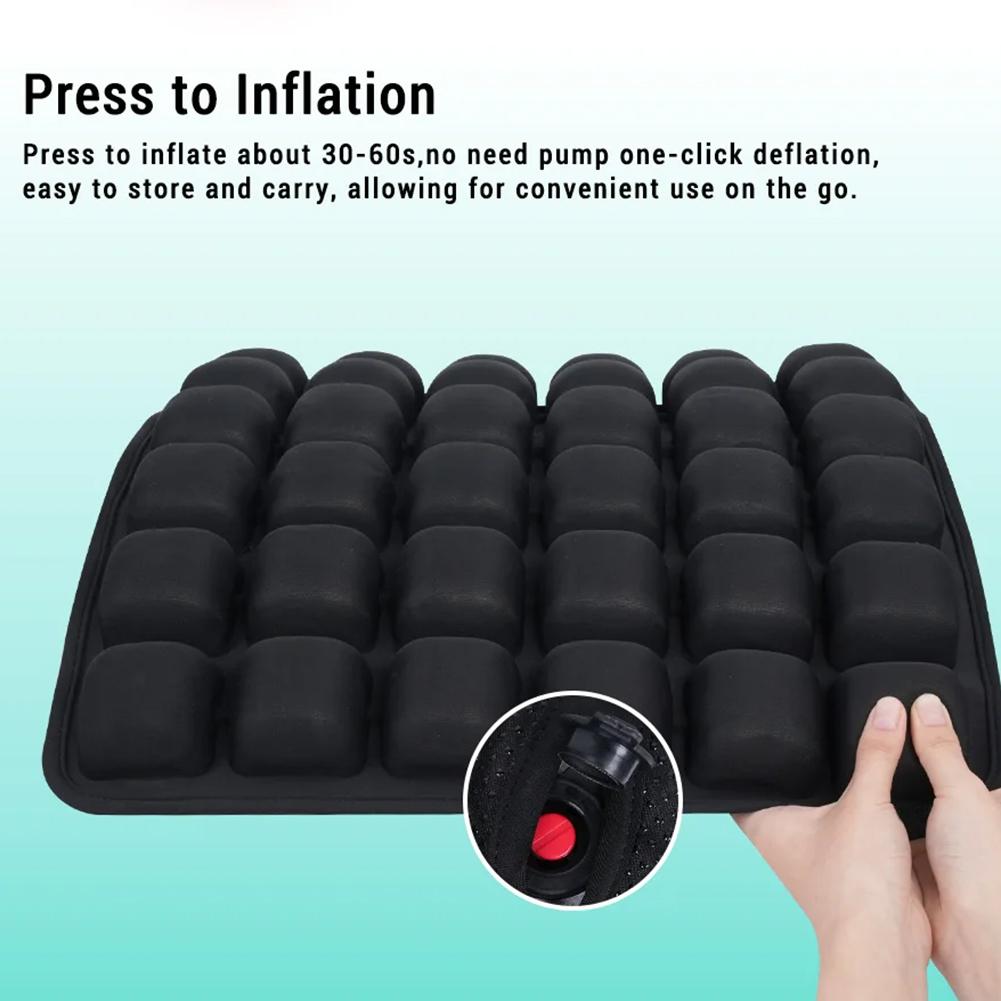 3D Air Bags Travel Cushion Car Double-sided Inflatable Anti-bedsore Cushion Household Office Chair Seat Cushion