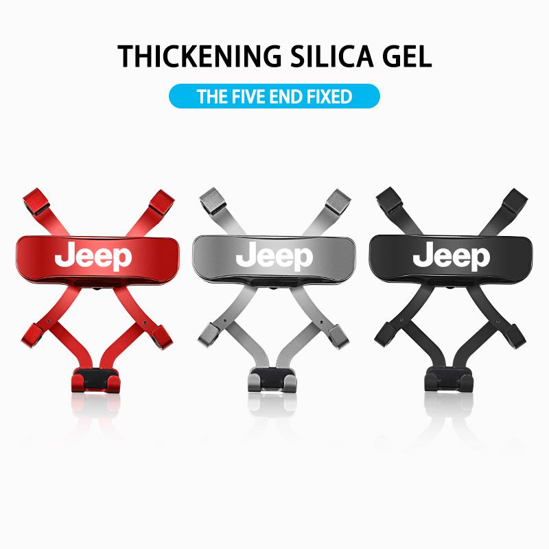 Portabicchieri Porta Telefono per Auto Clip per Bocchetta d'Aria Supporto Accessori per Jeep Wrangler JL JK Renegade Grand Compass Gladiator Cher