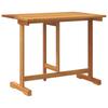 Folding Balcony Table 90 x 60 x 72 cm Solid Acacia Wood
