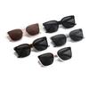 Glasses 20123 Street Shot Black, Direct Sales Rivet Sunglasses Women