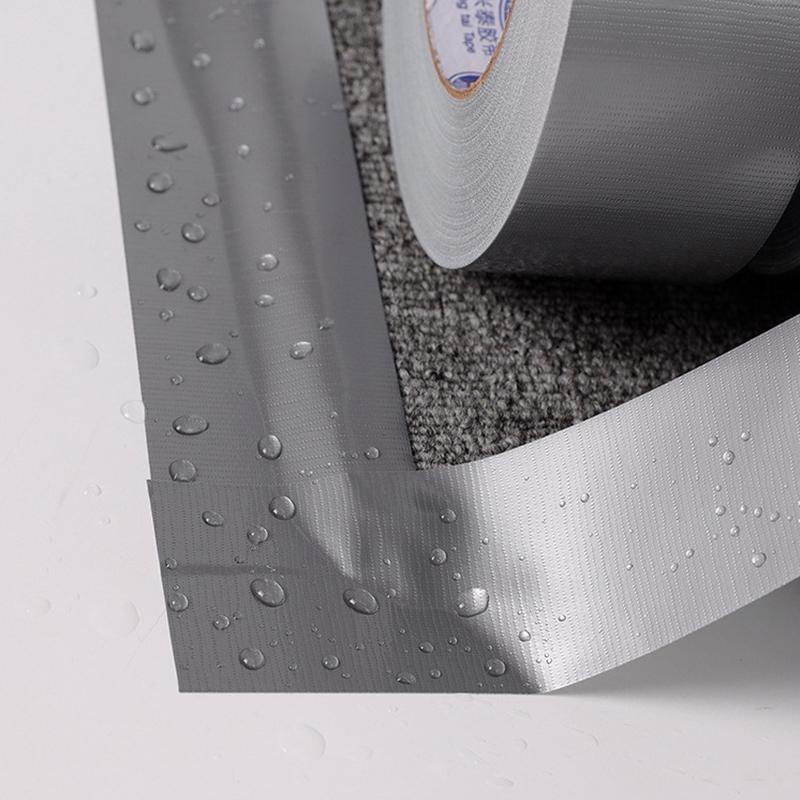 10M Super Sticky Cloth Tape Carpet Floor Waterproof High Sticky Silver Gray Tape