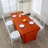 Stretch Table Cover Outdoor Party Wedding Rectangular Elastic Elastane Tablecloth Cocktail Table Cover Tablecloth