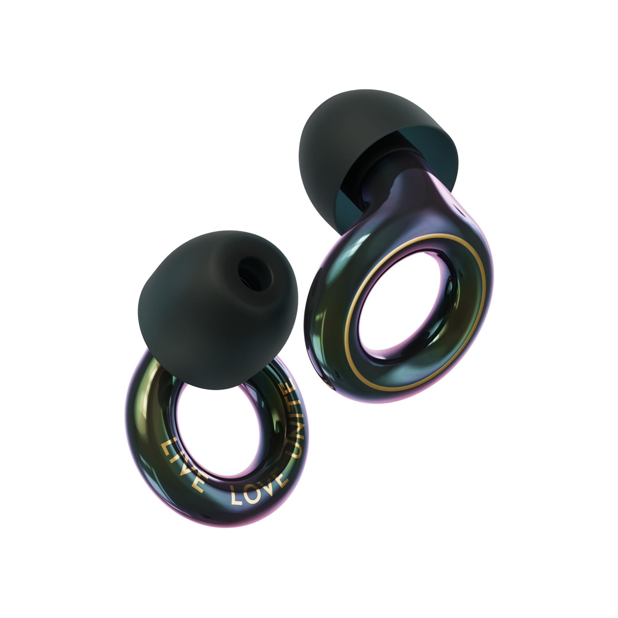 

Tomorrowland x Loop Experience 2 Сертифицированная защита слуха для живых выступлений и ночной жизни 17 дБ SNR Шумоподавление Беруши Лимитированная серия – Концерты, чёрный