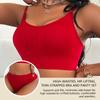 Zeriluna Push-Up Lingerie Set: High-Waisted, Thin Strap, Comfortable & Breathable.