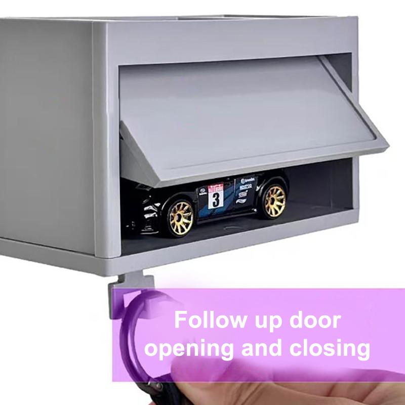Porta-Chaves de Garagem de Carro com Porta que Abre Chaveiro de Garagem Divertido Pendurado na Parede Porta-Chaves de Carro Fácil Instalação Decoração de Parede