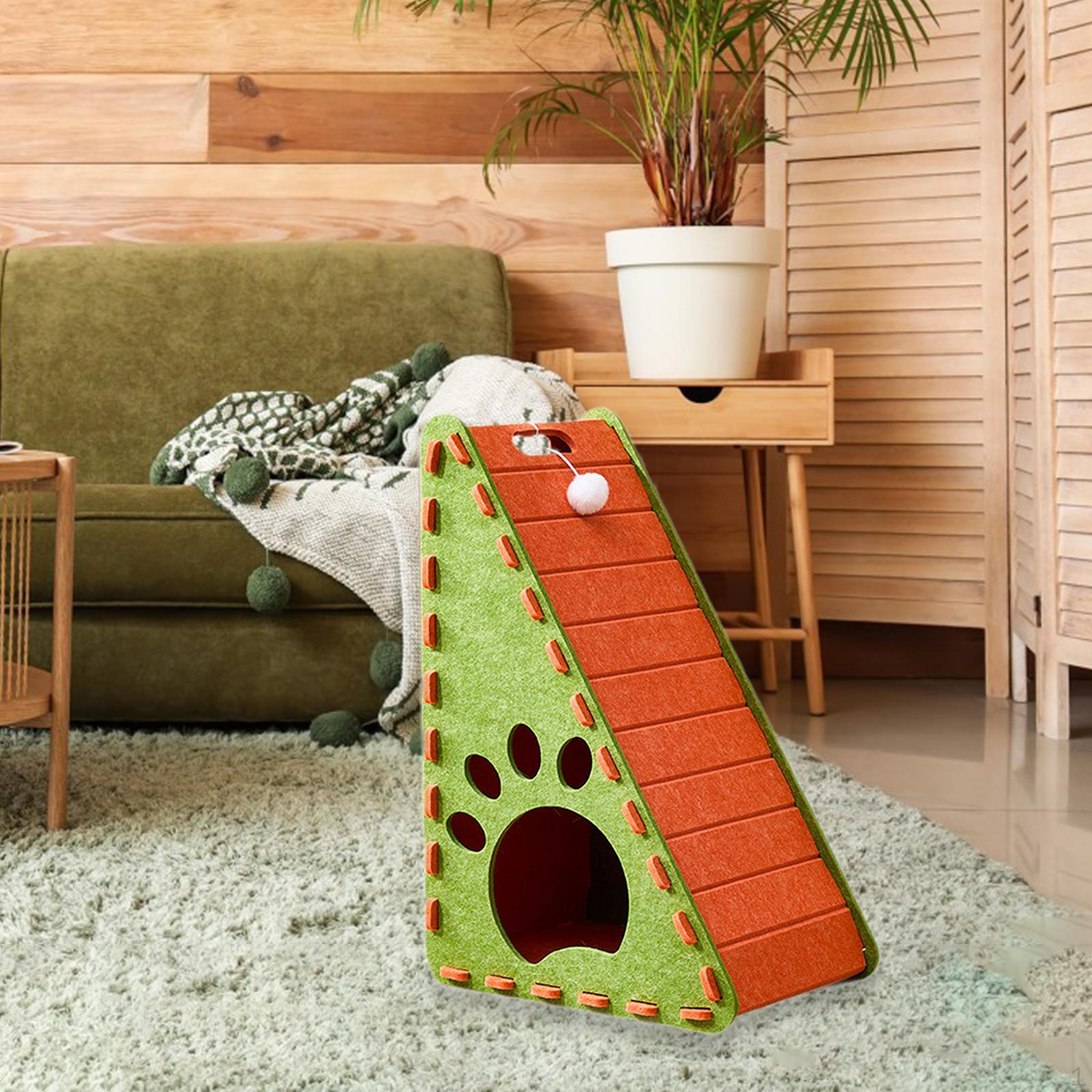 

Когтеточка для кошек, защита мебели, обучающие игрушки, стоячая когтеточка, коврик для кошек зелёный