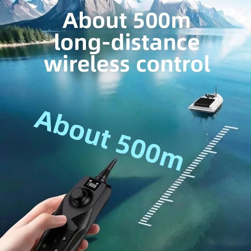 Gps Remote Controller For Bait Boat With Auto Return And Highprecision Positioning For Fishing Enthusiasts