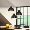 Pendant Lamp - NETTLIFE - 3-bulb Model - Black - Metal - Industrial Style E27