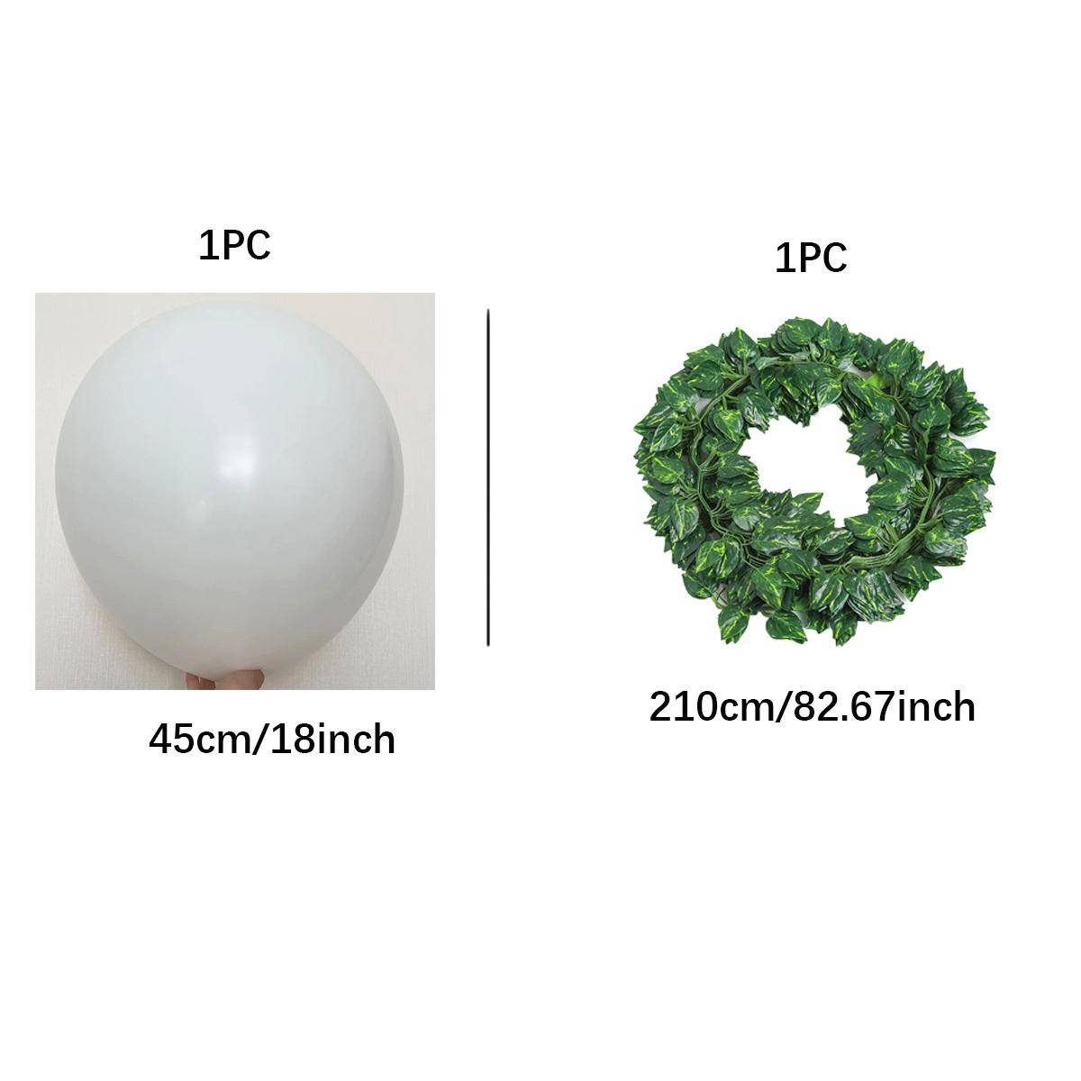 

Белая цепочка для воздушных шаров Vineman, воздушные шары для детского душа, украшения для дня рождения, свадьбы, вечеринки, воздушные шары