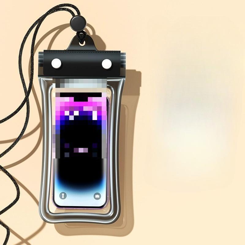 Universell vanntett telefonpose for svømming, dykking, undervannsfotografering, forseglet snor, anti-tap, oppbevaringspose, organisering