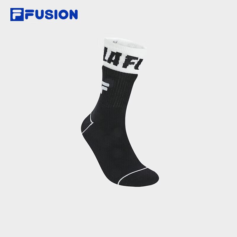 FILA FUSION Couple s Color-Block High-Waist Socks S