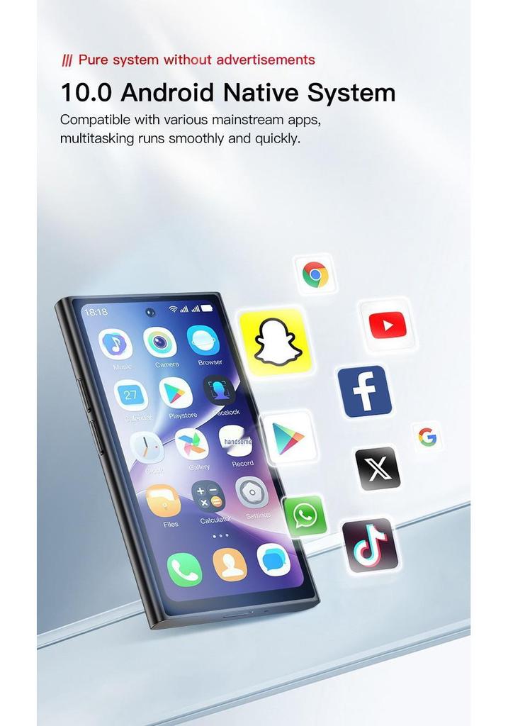 S25 Pro Mini 3G Android Smartphone with 4.0-inch Dynamic Island Touchscreen