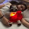 HOMZY Breath Jesus Plush Doll Soothing Placation Toys Soft Respirable Jesus Plushies Comforting Jesus Heart Toy Easter Christmas Gifts
