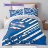 Name Custom Heerenveen Pattern Bedding Set Quilt Cover Pillowcase Home Decor Gift (1 * Duvet Cover + 2 * Pillowcase, Without Core)