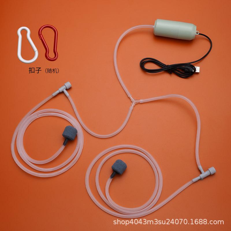 Household Silent Oxygen Pump Aerator Small Portable For Fish Tank Fish Farming Aquarium