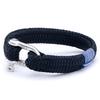 Pig&Hen Gorgeous George Bracelet - Navy X Silver