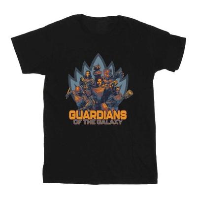 Guardiões da Galáxia Volume 3 Camiseta de Algodão com Escudo para Meninos