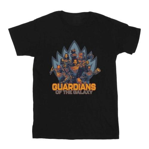 Guardians Of The Galaxy Volume 3 Boys Shield Cotton T-Shirt