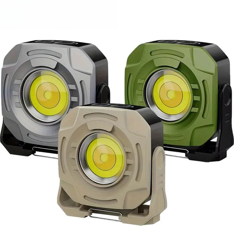 Ultra Bright Camping Light Rechargeable COB Work Lamp with Magnetic Outdoor Emergency Hiking Fishing 6 Modes Portable Lamps