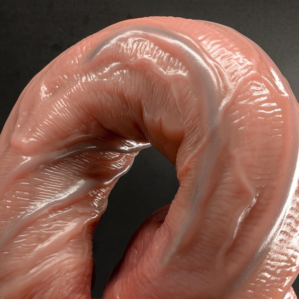 16.33-Inch Extra Long Realistic Dildo with 5 Size Options– Soft Flexible Silicone with Strong Suction Cup, Lifelike Texture for Women & Couples Adult