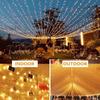 Outdoor LED String Lights Garland 2M 10M Waterproof Fairy Light Festoon Lamp Wedding Party Holiday Gardening Decoration Light