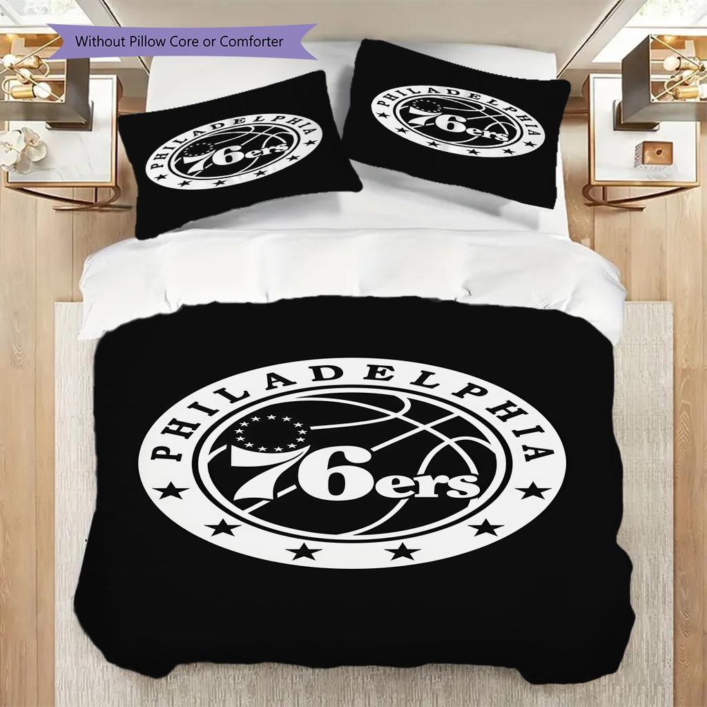 Philadelphia Ers National Emblem Bedding(1 * Duvet Cover + 2 * Pillowcase, Without core)Bedding Set Duvet Cover and Pillowcase