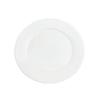 L.C.Maird Pure White Bone China Flat Plates