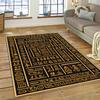 Ancient Egyptian Mythological Ideographic Sign Symbols Carpet Rug for Home Living Room Bedroom Sofa Doormat Decor,Non-slip Mat