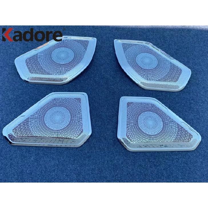 For Toyota RAV4 RAV 4      2024 Car Inner Door Audio Speaker Cover Trim Stereo Loudspeaker Frame Accessories