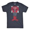 Nutcracker Body T-Shirt, Funny Christmas Shirts for Men, Nutcracker Costume Tee, Holiday Party Gift for Him, Stocking Stuffer