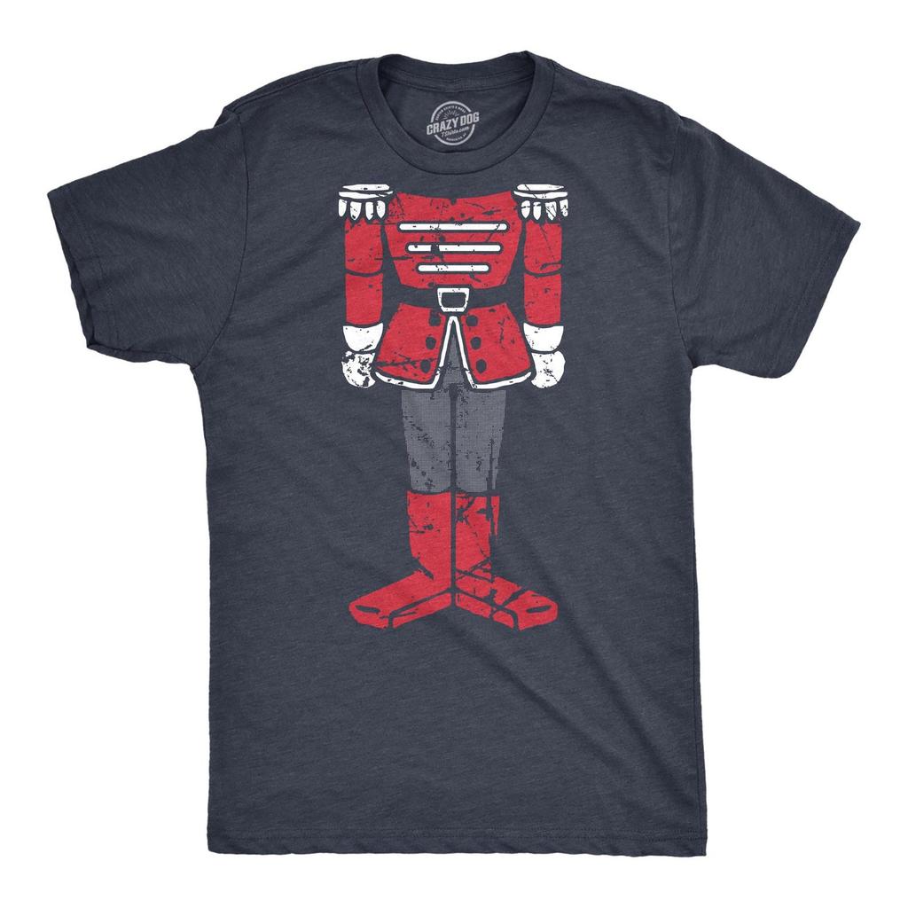 Nutcracker Body T-Shirt, Funny Christmas Shirts for Men, Nutcracker Costume Tee, Holiday Party Gift for Him, Stocking Stuffer