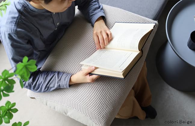 Contex Tube fits Stretchable Towel Imabari Towel Brand Certified Product Pillowcase, (Beige)