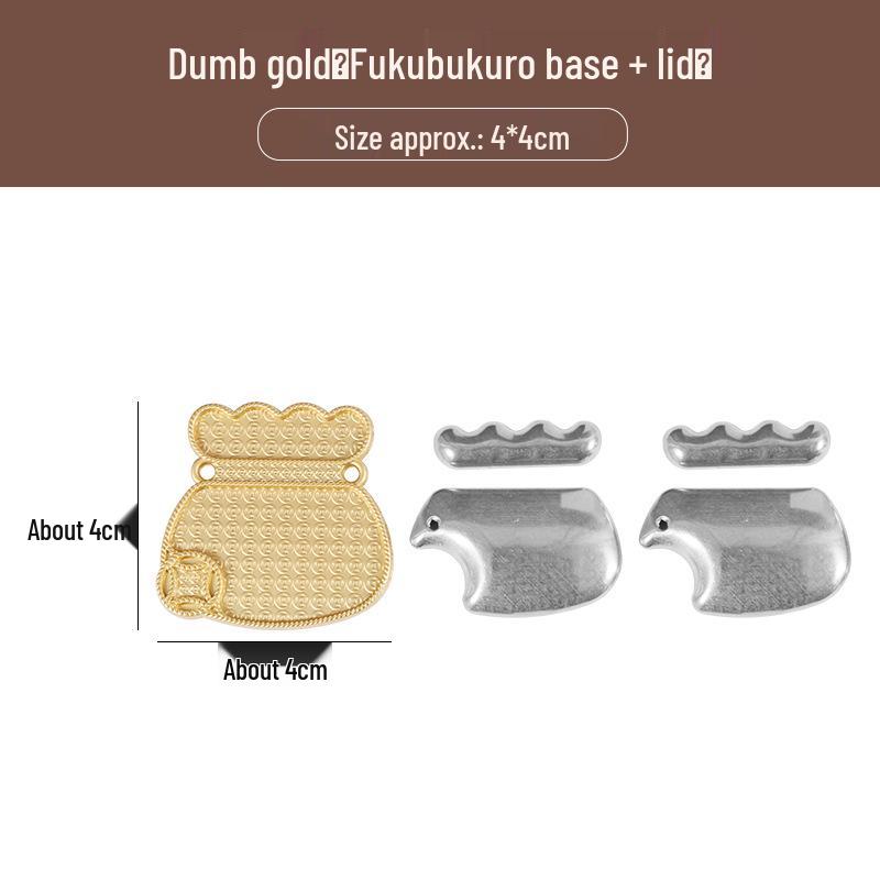 Song Brocade DIY Jewelry & Accessories Set: Necklace, Car Pendant, Earrings, Brooch, Hair Clip, Rope, Handmade Gift Materials.