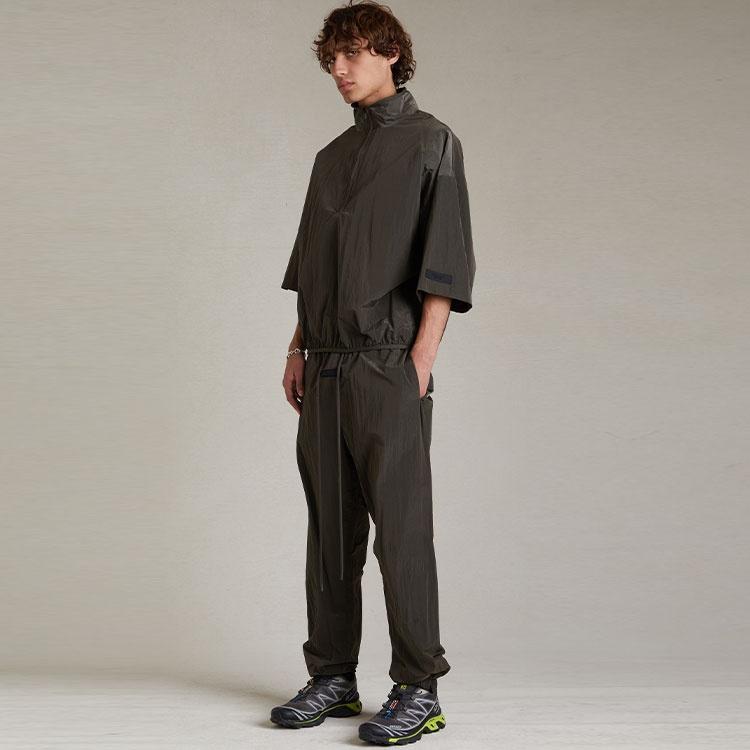 Fear of God Essentials SS24 Crinkle Nylon Track Pant 'Ink' Men's 130SP244240F