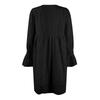 Women's Fashion Lace Lace Long Sleeve Color V-Neck Casual Dresses