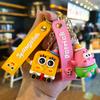 SpongeBob SquarePants Keychain Cute Cartoon Bag Doll Patrick Star Hanging Decoration Car Key Ring Small Gift Fashion Toys Anime