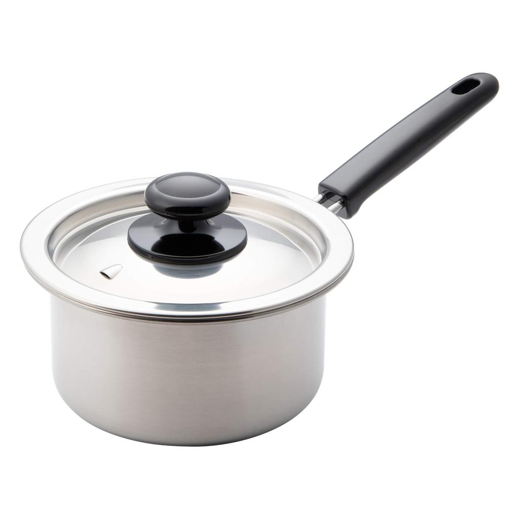 Endo Shoji Commercial Dream Pro Molybdenum Stainless Made in AKTE103 Saucepan, 20cm, Steel, Japan,