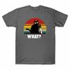 Shirt Black Tee What Cat Knife Murderous Funny Tshirt Cat Unisexs With Cat Retro