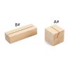 12pcs Natural Wooden Place Card Holders Stand Card Photo Clip Holder Rustic Wedding Decorations Party Table Number Name