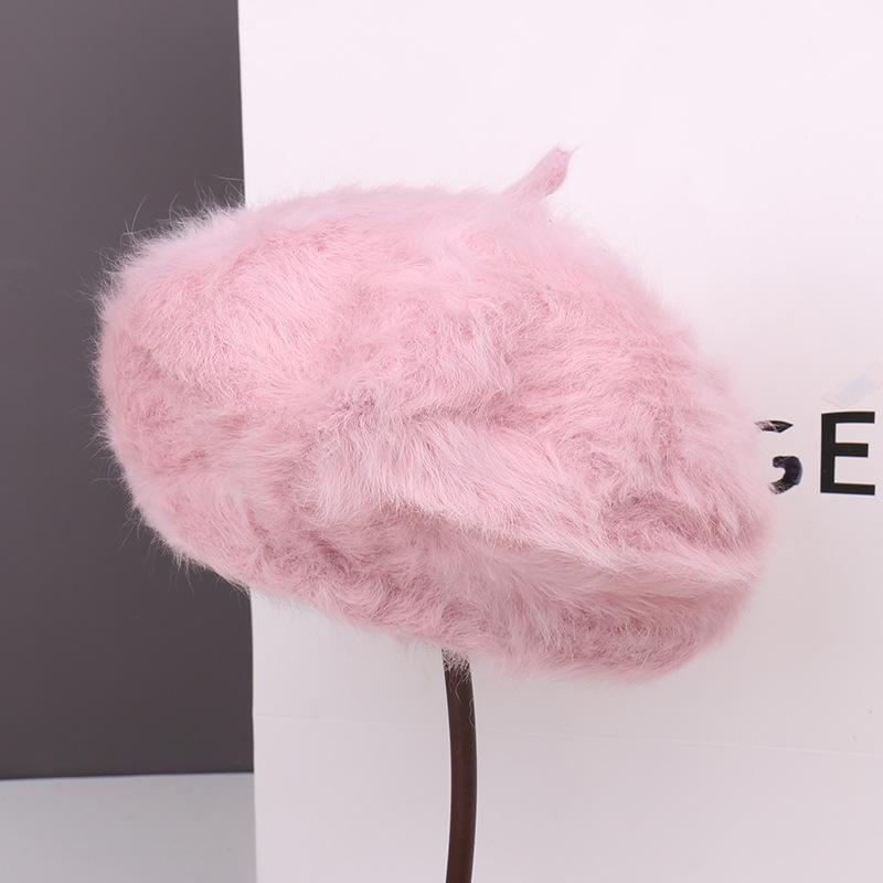 Spring and Autumn Fashion Show Face Small Beret Children Casual Big Head Circumference Painter Hat Women Newsboy Hat