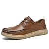 Men's casual shoes Four Seasons new business meeting leather shoes soft sole non-slip classic party fashion Joker leather shoes