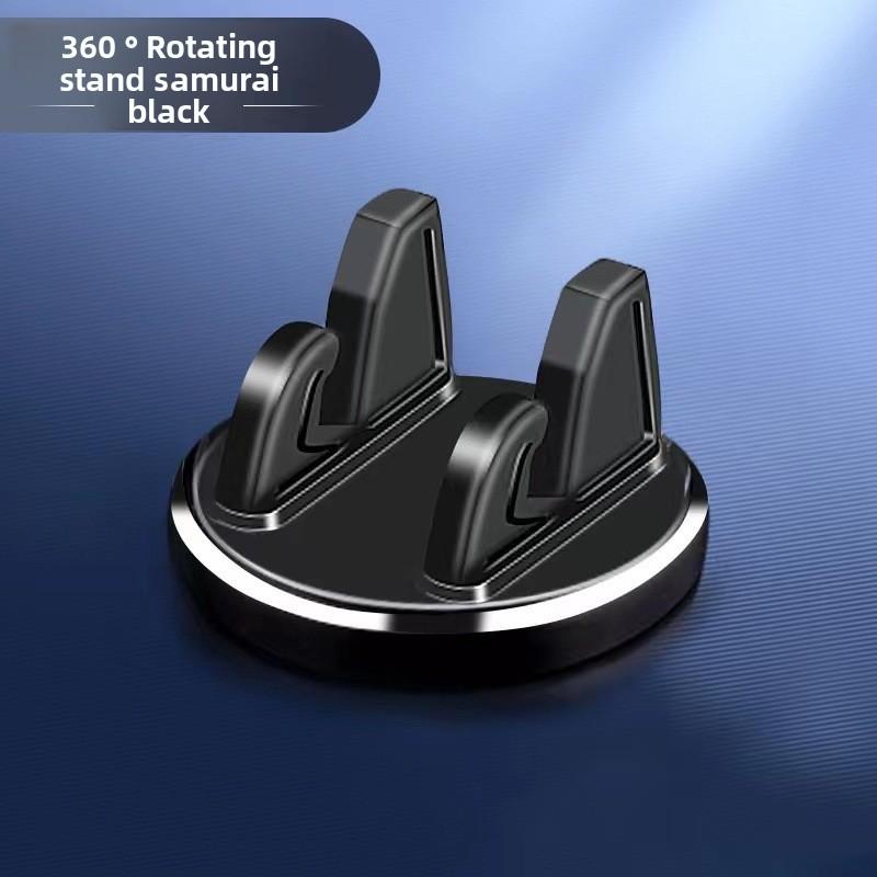 Mobile phone car bracket Aluminum alloy 360 rotating car dashboard support frame Fixed on the car, navigation driving