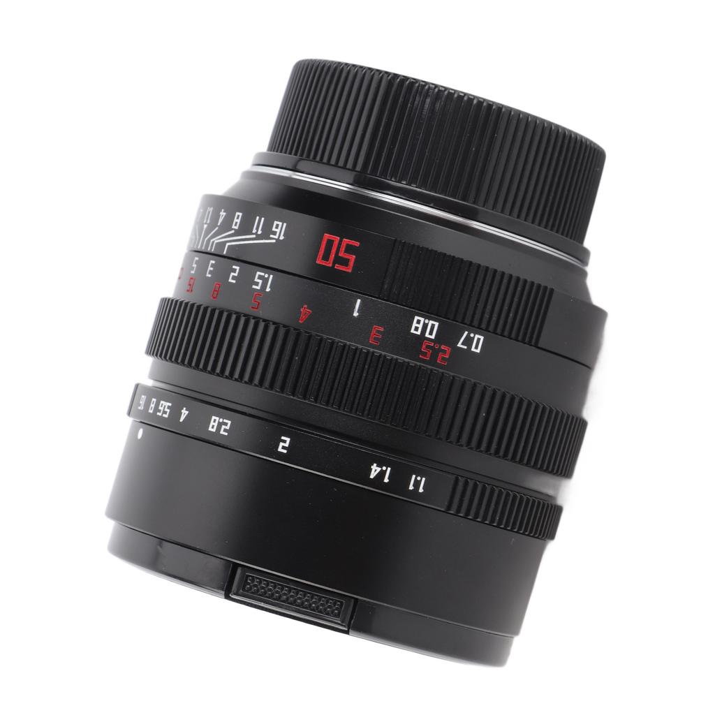 50mm F1.1 Large Aperture Prime Lens Full Frame Auto Manual Focus Standard Portrait Lens for M Mount