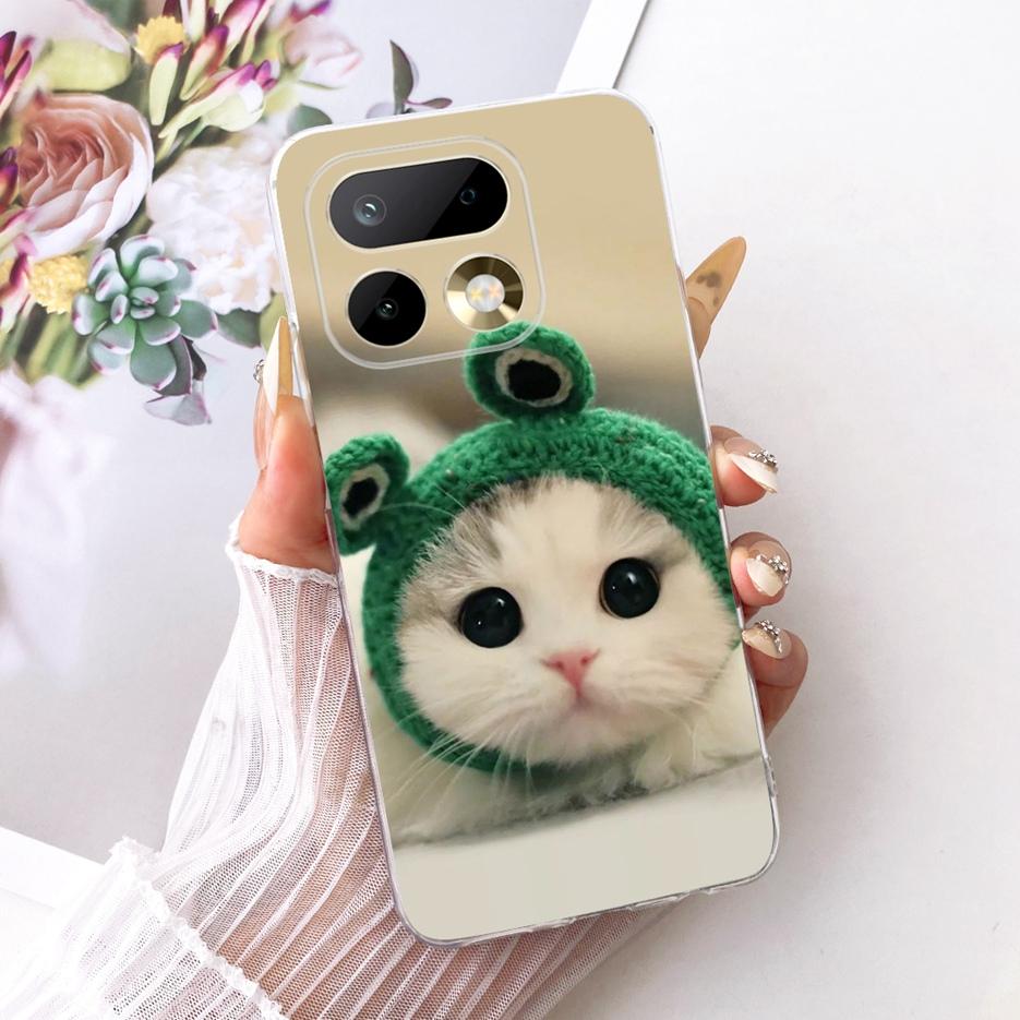 For Realme 16 Pro Plus Case RMX5131 Cute Cat Peacock Painted Cover Soft Slim Phone Case For Realme 16 Pro Realme16 Pro+ 5G Shell