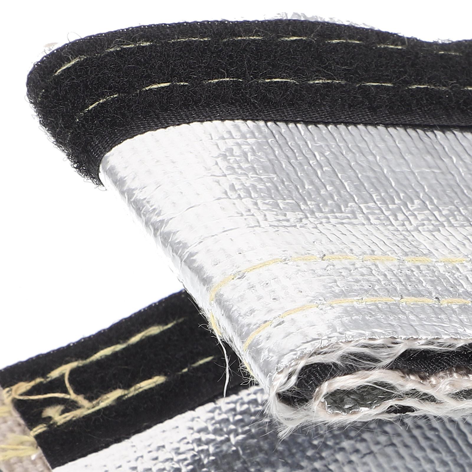 

Car Wire Sleeve Cover Heat Shield Sleeve for Exhaust System Fiberglass Material High Temp Resistance Protects Against Wear Muffler