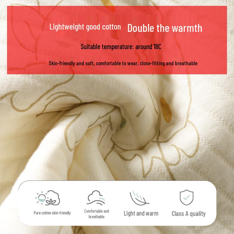 Newborn Quilted Winter Warm Set: Two-Piece Snap Crotch Baby Clothes for Autumn/Spring