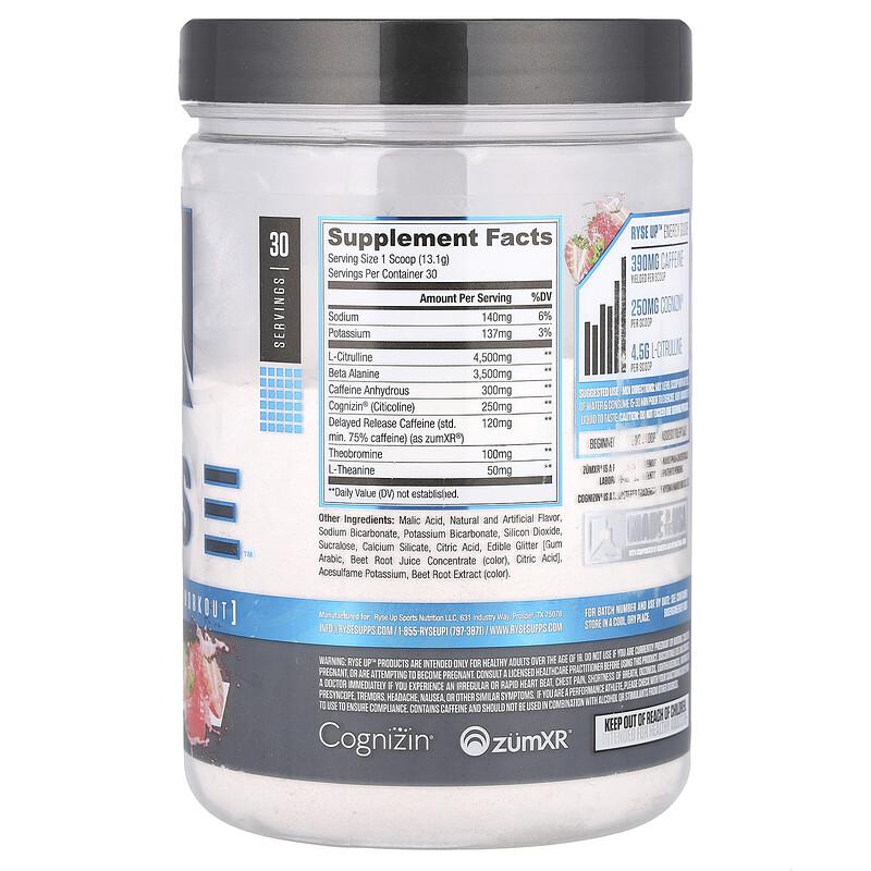 Loaded Pre, High Stim Pre-Workout, Pink Splash, 13.9 Oz (393 G)